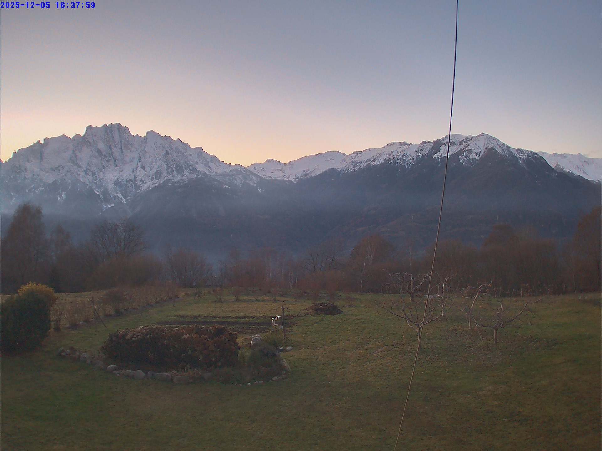 Vista sulla Concarena da Cimbergo